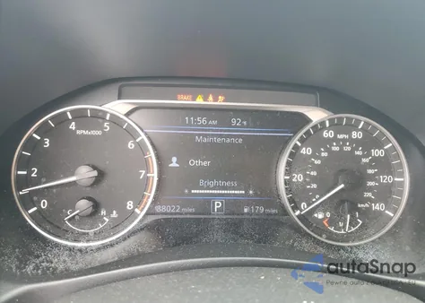 2019 Nissan Altima Sr из США, поврежденный, VIN 1N4BL4CVXKC211549